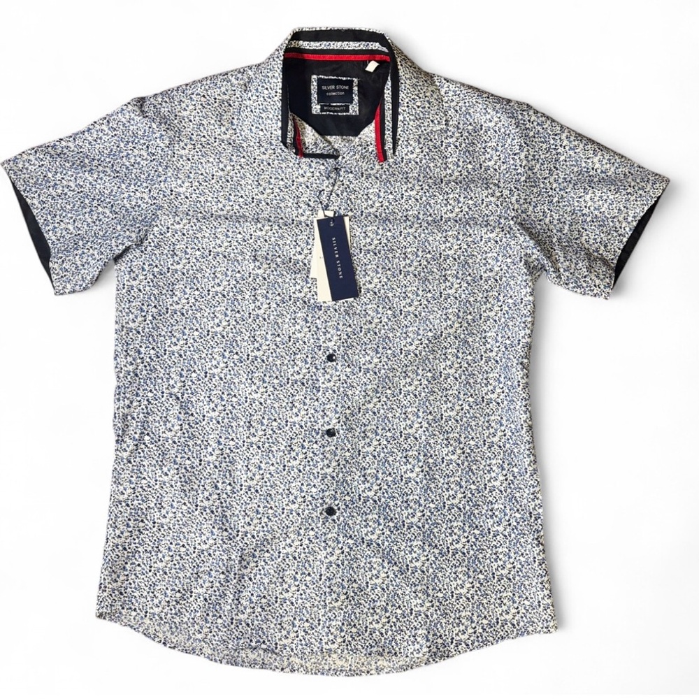 Brand New Stone Island Collection floral button up men’s large